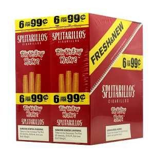 Splitarillos Cigarillos Birthday Cake 30 Pouches of 3