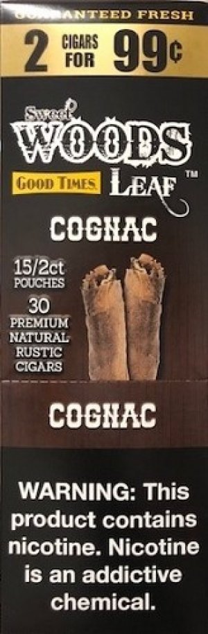 Good Times Sweet Woods Cognac 15 Pouches of 2