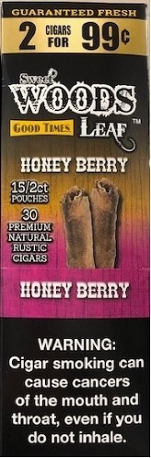 Good Times Sweet Woods Honey Berry 15 Pouches of 2