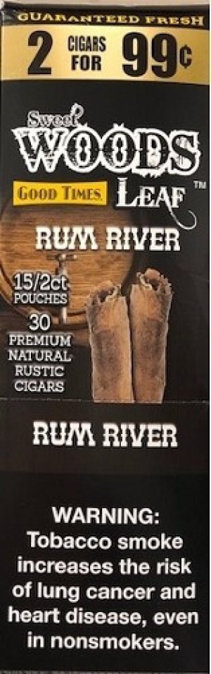 Good Times Sweet Woods Rum 15 Pouches of 2