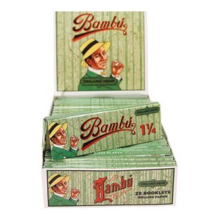 Big Bambu Organic Hemp Cigarette Papers 1 1/4 24Ct