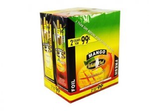 White Owl Cigarillos Mango 30 Pouches of 2