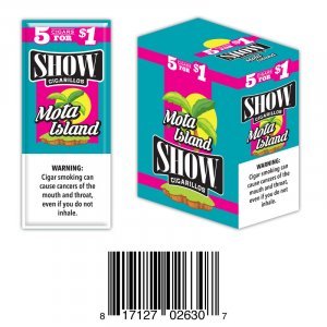 Show Foil Cigarillos 5 for $1 15 Pouches of 5