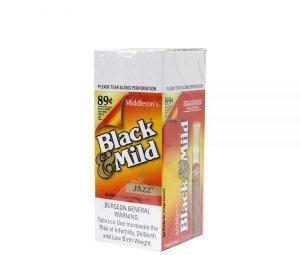 Black & Mild Cigars Jazz 25 Ct Box $0.89 Pre-Priced