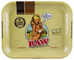 RAW Rolling Tray - Bikini Woman Design