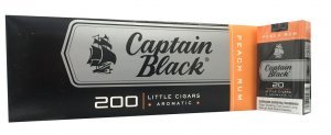 Captain Black Little Cigars Peach Rum