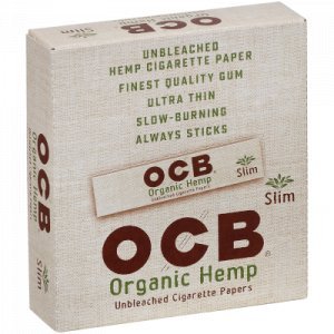 OCB Organic Hemp Cigarette Papers King Size Slim