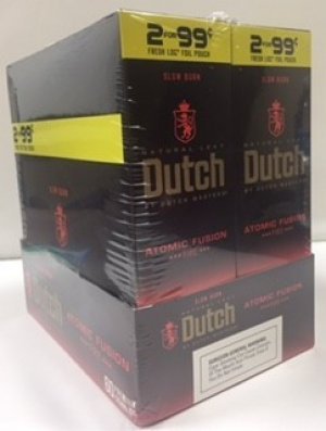 Dutch Masters Cigarillos Foil Atomic Fusion 30 Pouches of 2