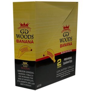 GG Woods Cigars Natural 15 Pouches of 2 (Flavors)