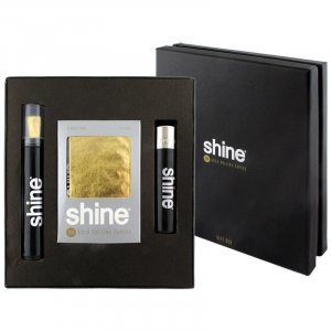 Shine 24K Gold Rolling Paper Gift Box