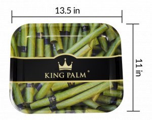 King Palm Rolling Tray large- Royal