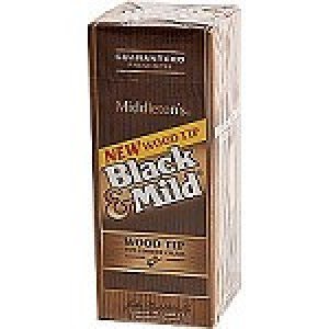 Black & Mild Wood Tip Cigars Box