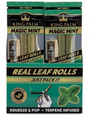 King Palm Wraps Slim Magic Mint 20Ct/2