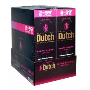 Dutch Masters Cigarillos Foil Berry Fusion 30 Pouches of 2