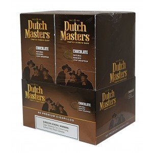 Dutch Masters Cigarillos Palma Chocolate Foil 20 Pouches of 3