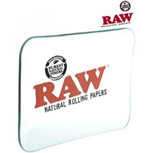 RAW Double Thick Glass Rolling Tray