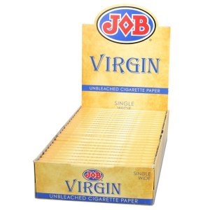 JOB Virgin Cigarette Paper Single Wide 24Ct