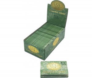 JOB Organic Hemp Cigarette Paper 1.25 24Ct