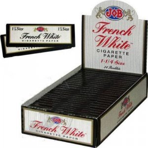 JOB French White Cigarette Paper 1 1/4 24Ct