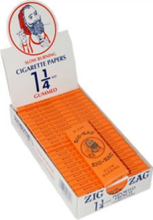 Zig Zag Orange Cigarette Paper 1/14 24ct