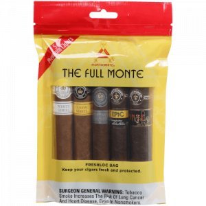 Montecristo The Full Monte Freshloc bag 5 Ct Cigar Sampler