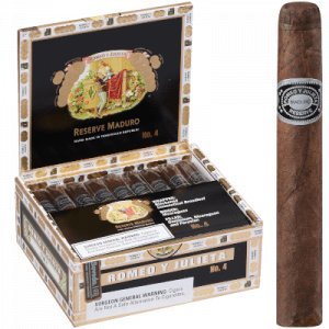 Romeo Y Julieta 1875 Cigars Reserve Maduro #4 27 Ct. Box 5.00X44