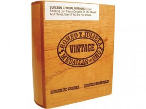 Romeo Y Julieta Vintage #2 Cigars Natural 25 Ct. Box 6.00X46