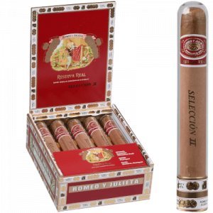 Romeo Y Julieta Reserva Real Seleccion Crystal II Cigars 10 Ct. Glass Tubes Box