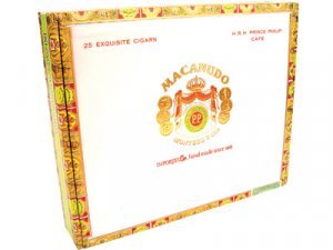 Macanudo Cafe Prince Philip Cigars Churchill 25 Ct. Box 7.50X49