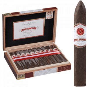 Sun Grown by Rocky Patel Cigars Maduro Petite Belicoso 20 Ct. Box 5.50X52