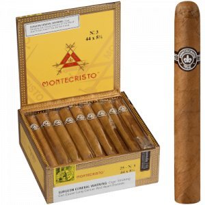 Montecristo No. 3 Natural Cigar Corona 25 Ct. Box 5.50X44