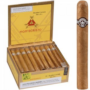 Montecristo Cigars Double Corona Natural 25 Ct. Box 6.25X50