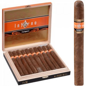 Inferno Flashpoint by Oliva Cigars Churchill 10 Ct. Box 7.00X50