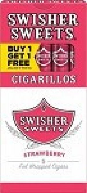 Swisher Sweets Cigarillos Strawberry Pack B1G1