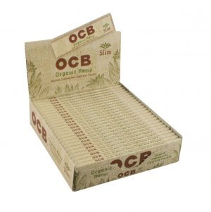 OCB Organic Hemp Rolling Papers / Slim / 24pc Display