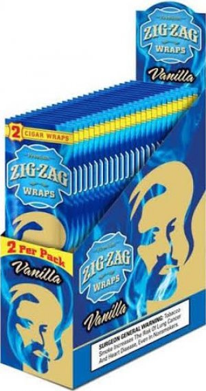 Zig Zag Wraps Vanilla 2 for 99c