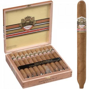 Ashton Cabinet Cigar #2 Churchill 20 Ct. Box