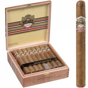 Ashton Cabinet Cigar #8 Churchill 25 Ct. Box