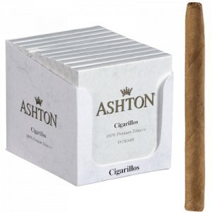 Ashton Cigarillos 10/10 Packs Natural