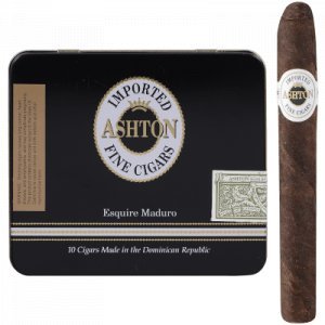 Ashton Classic Esquire Cigarillo Maduro 10/10 Tins