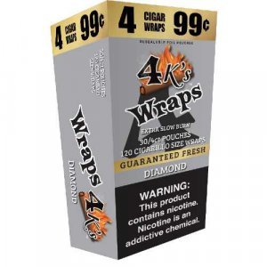 4 Kings Wraps 30/4 Pouches Diamond