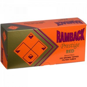 Ramback Ramback Red Cigarette Tubes 200ct