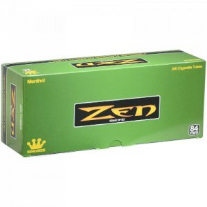 Zen Cigarette Filter Tubes King Size Menthol 200 Ct. Box