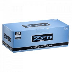 Zen Cigarette Filter Tubes King Size White 250 Ct. Box