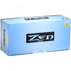 Zen Cigarette Filter Tubes 100mm White 250 Ct. Box