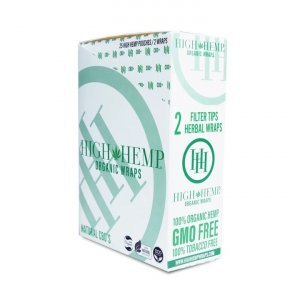 High Hemp Organic Wrap 25Ct/2