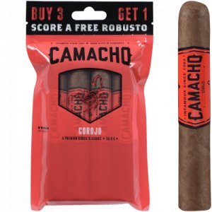 Camacho Corojo Cigar Robusto 5/4 Ct. Fresh Pack