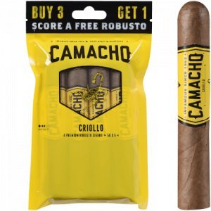 Camacho Criollo Cigar Robusto 5/4 Ct. Fresh Pack