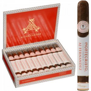 Montecristo Crafted By Aj Fernandez Cigars Toro 10 Ct. Box