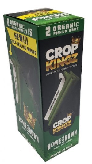 Crop Kingz Premium Organic Hemp Wraps - Homegrown